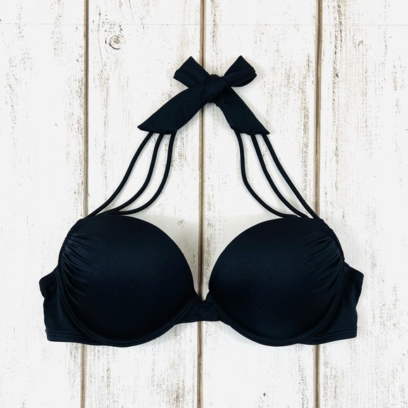 Victoria's Secret Other - 34C Victoria’s Secret Push Up Swim Bikini Top Black